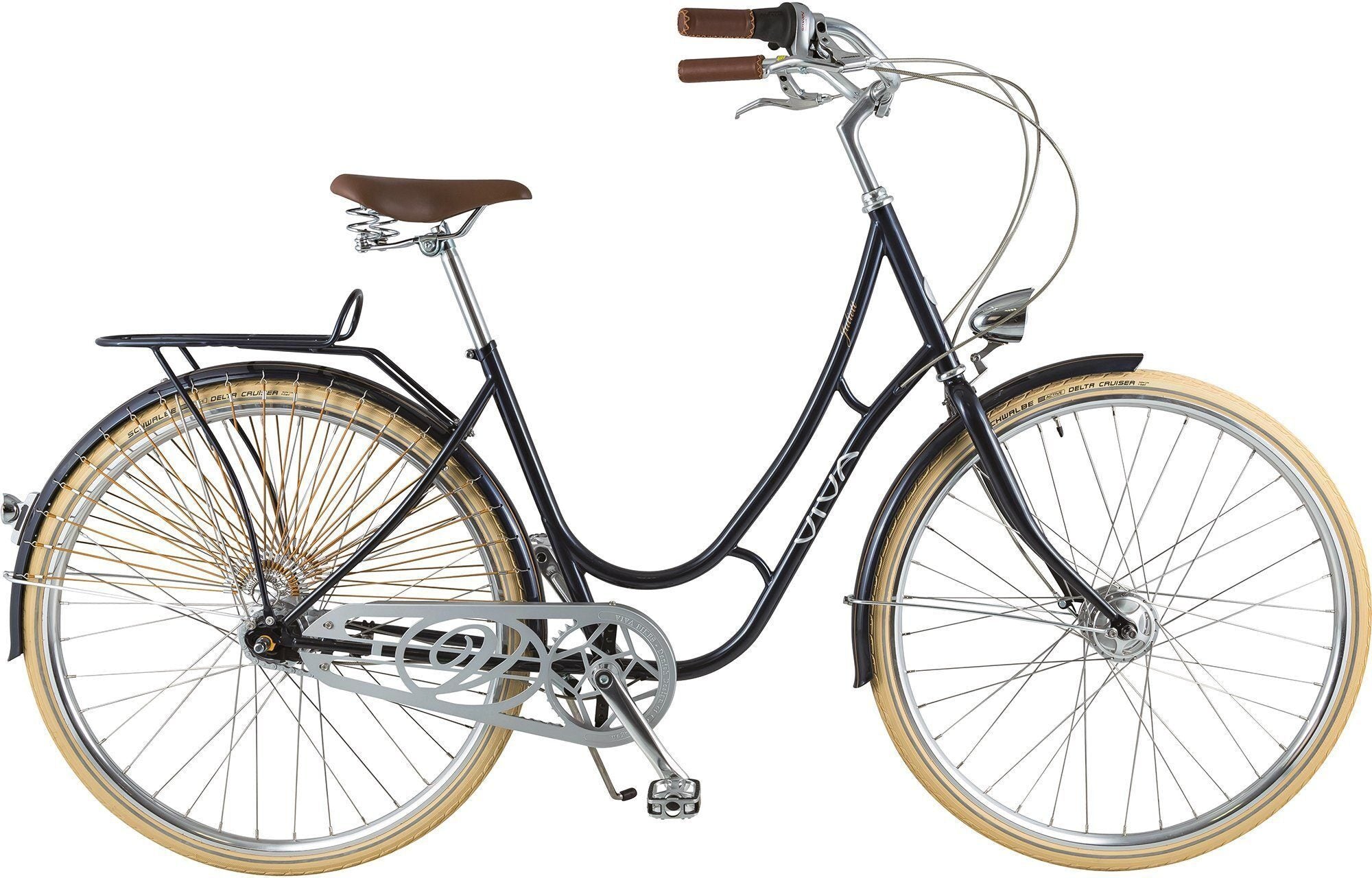 Bicicleta Dama Oras VIVA Juliett Classic 7 Albastru