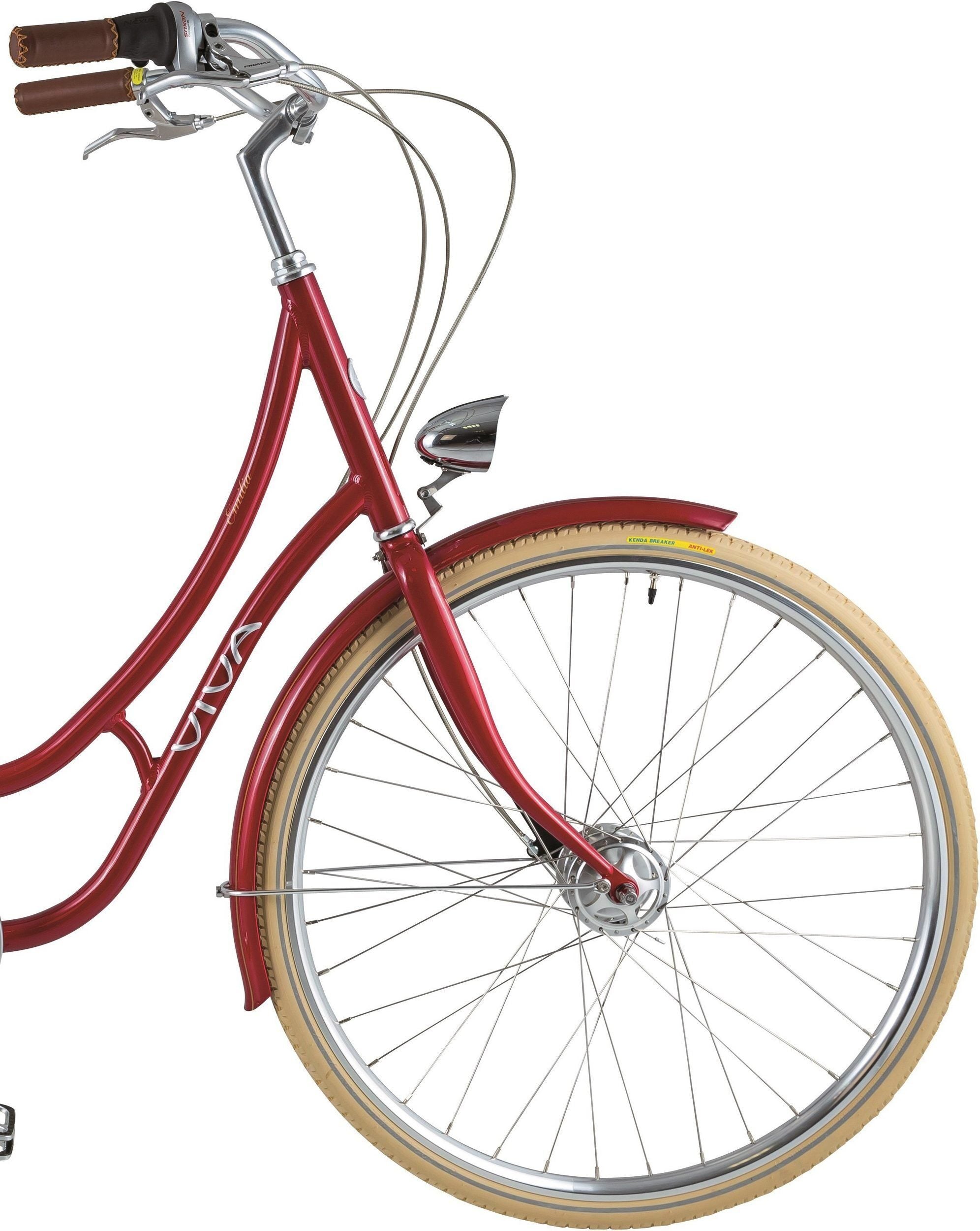 Bicicleta Dama Oras VIVA Juliett Classic 7 Aluminiu Rosie 2