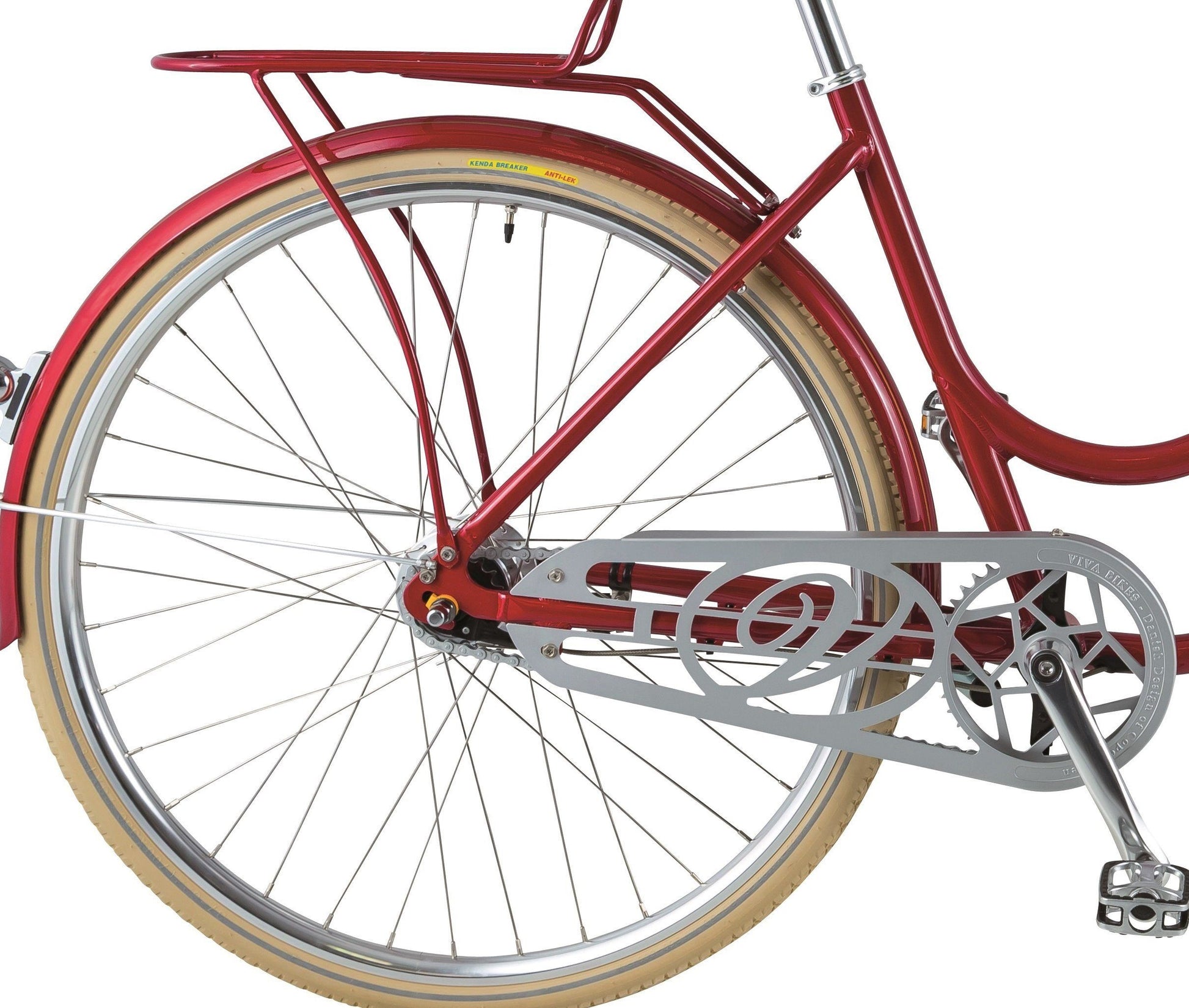 Bicicleta Dama Oras VIVA Juliett Classic 7 Aluminiu Rosie 6