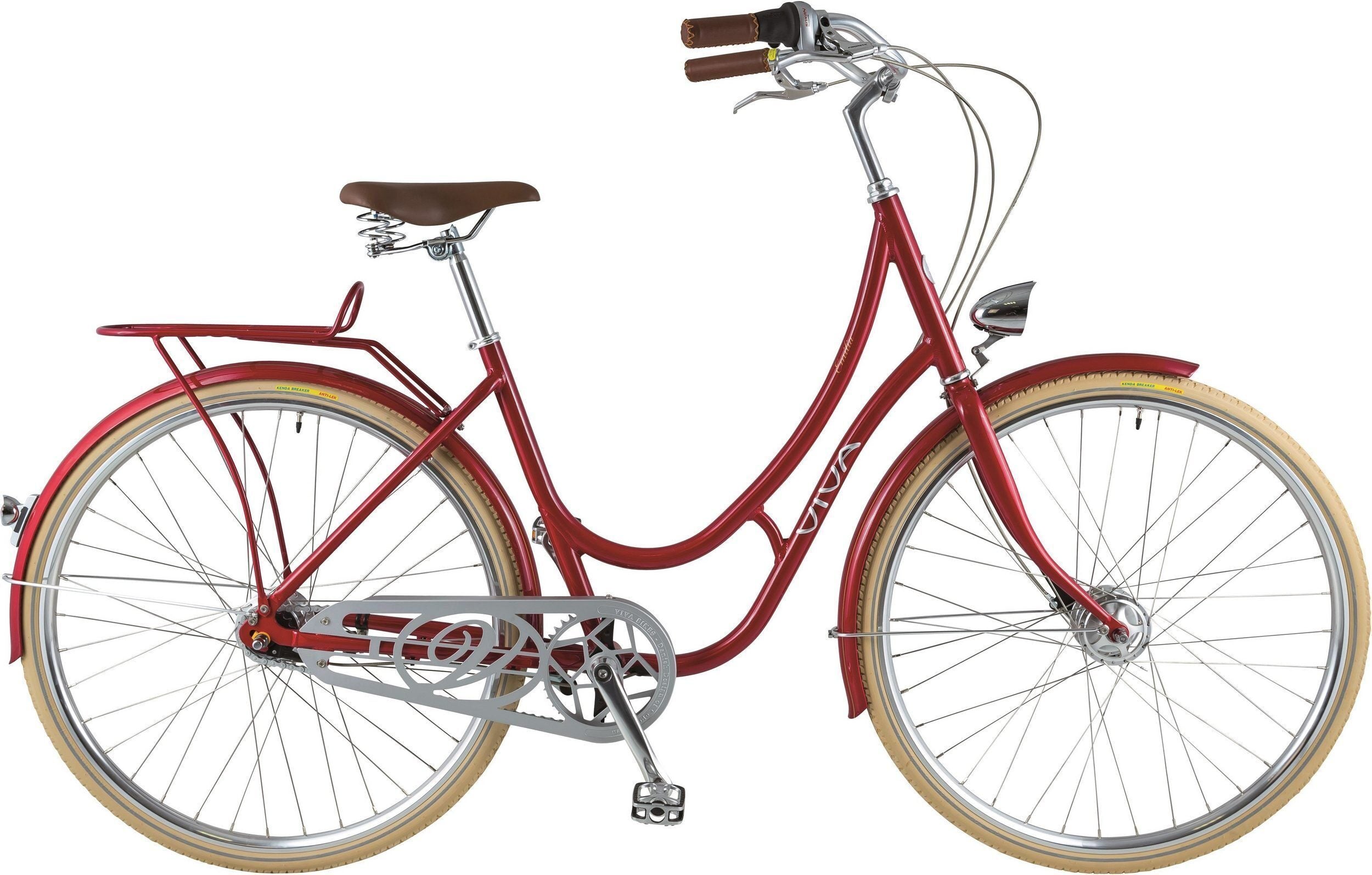 Bicicleta Dama Oras VIVA Juliett Classic 7 Aluminiu Rosie