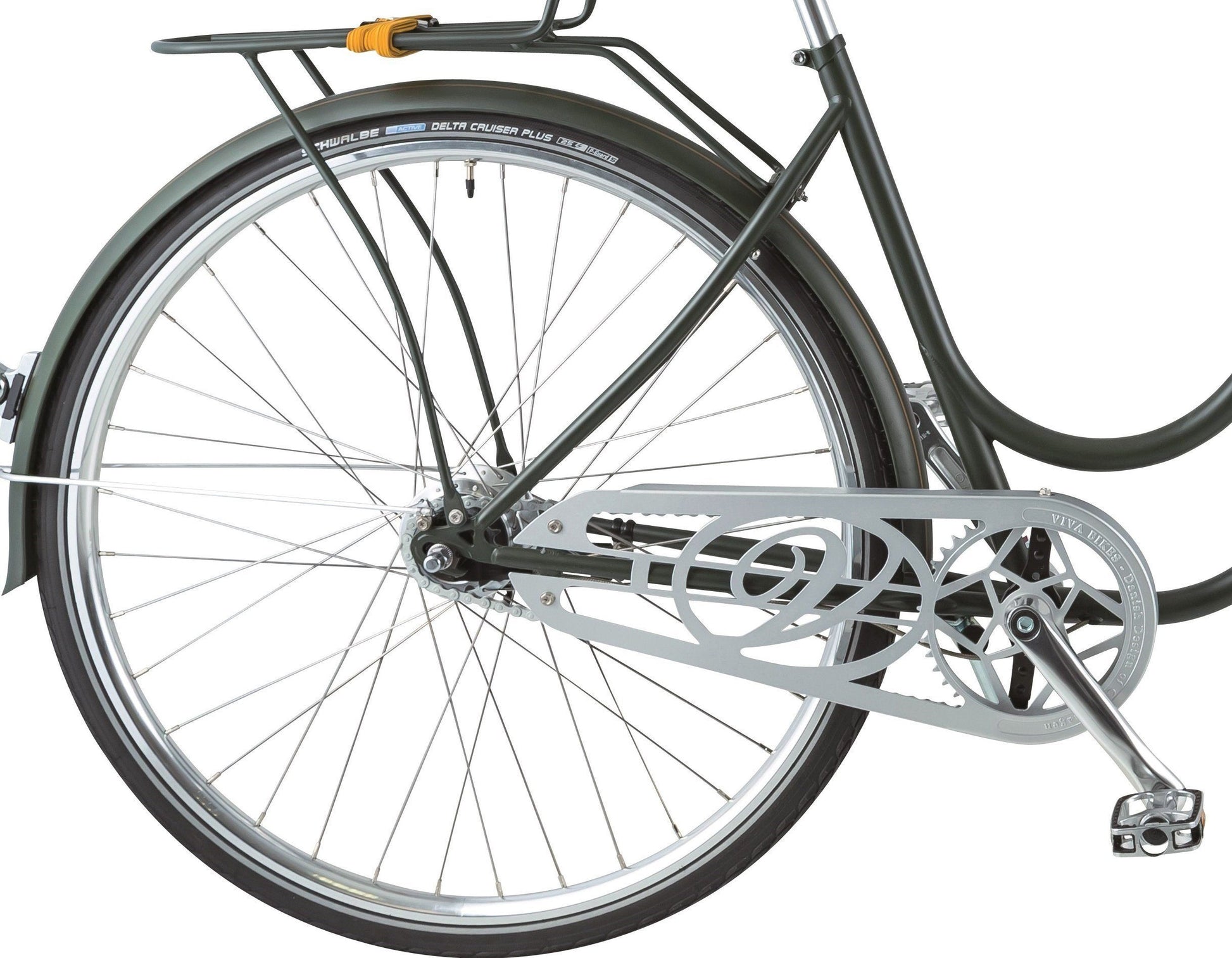 Bicicleta Dama Oras VIVA Juliett Classic 7 Verde DARK 2