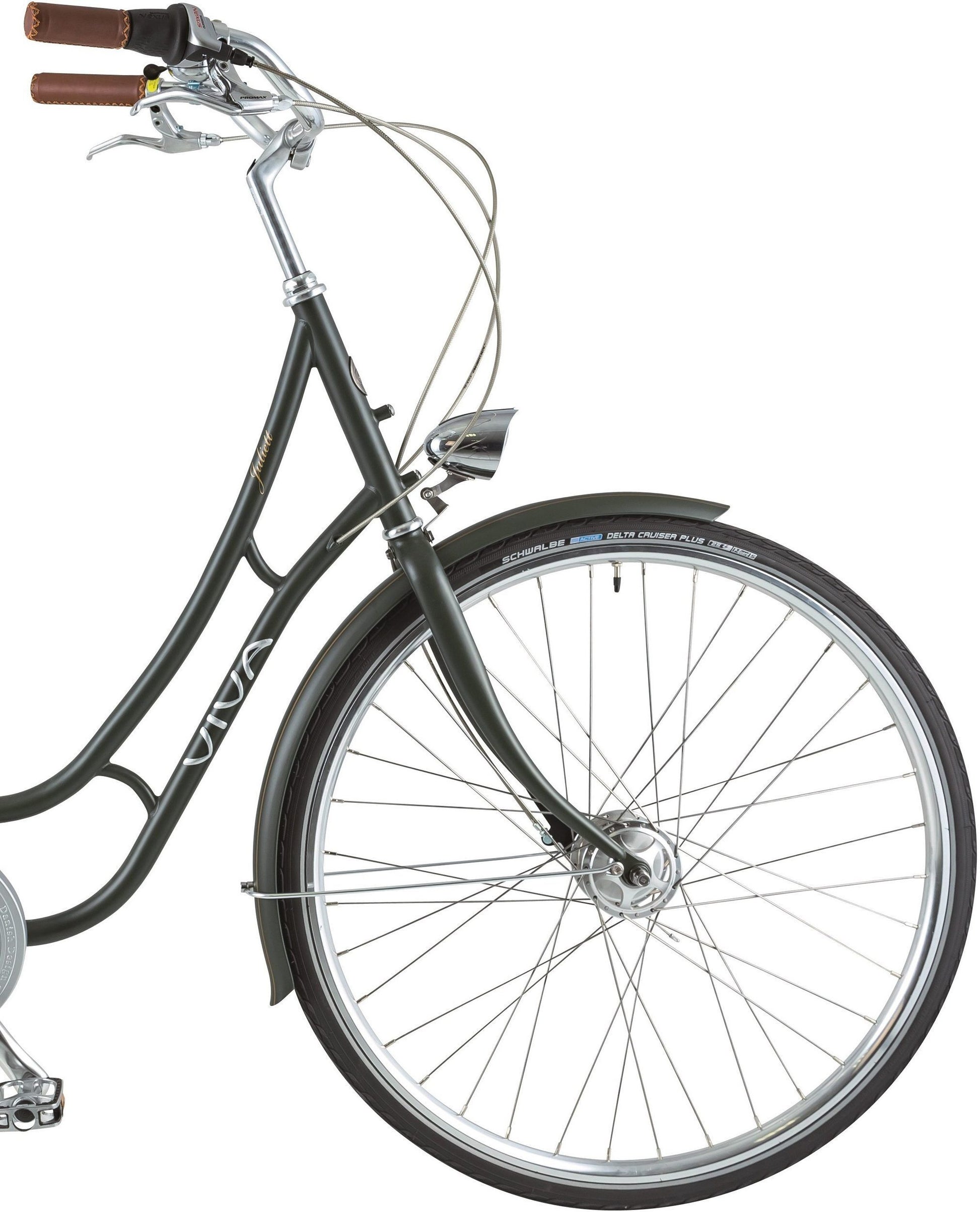 Bicicleta Dama Oras VIVA Juliett Classic 7 Verde DARK 4