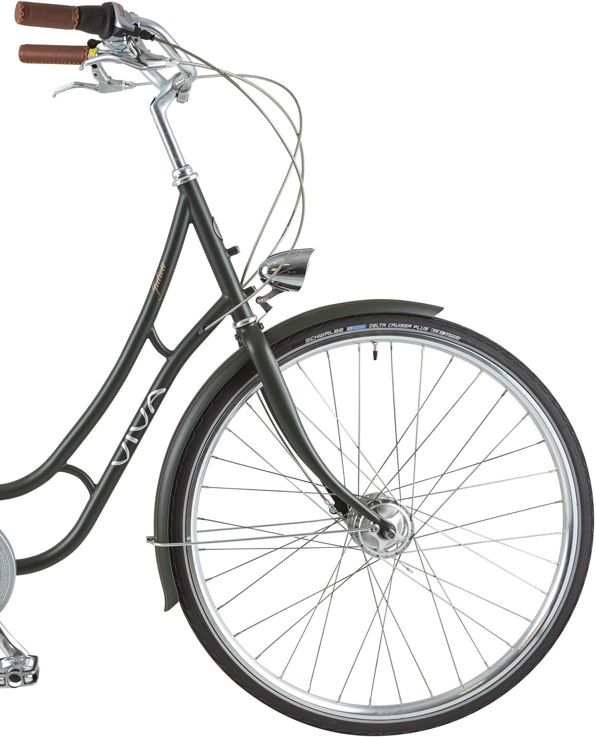Bicicleta Dama Oras VIVA Juliett Classic 7 Verde DARK 4