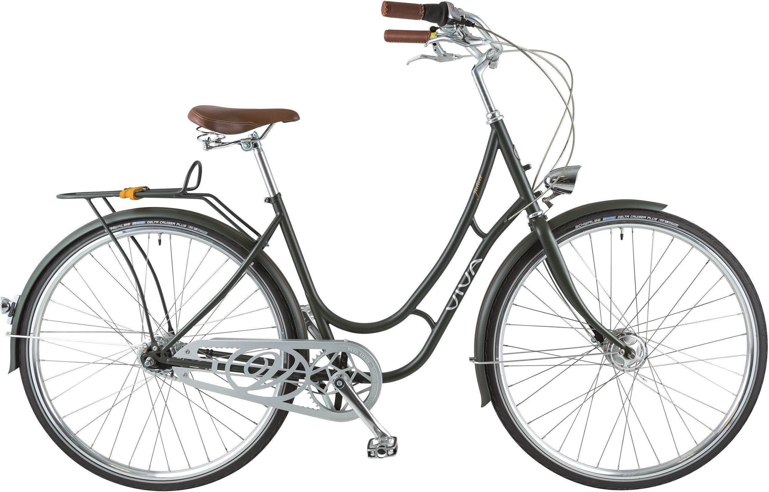 Bicicleta Dama Oras VIVA Juliett Classic 7 Verde DARK