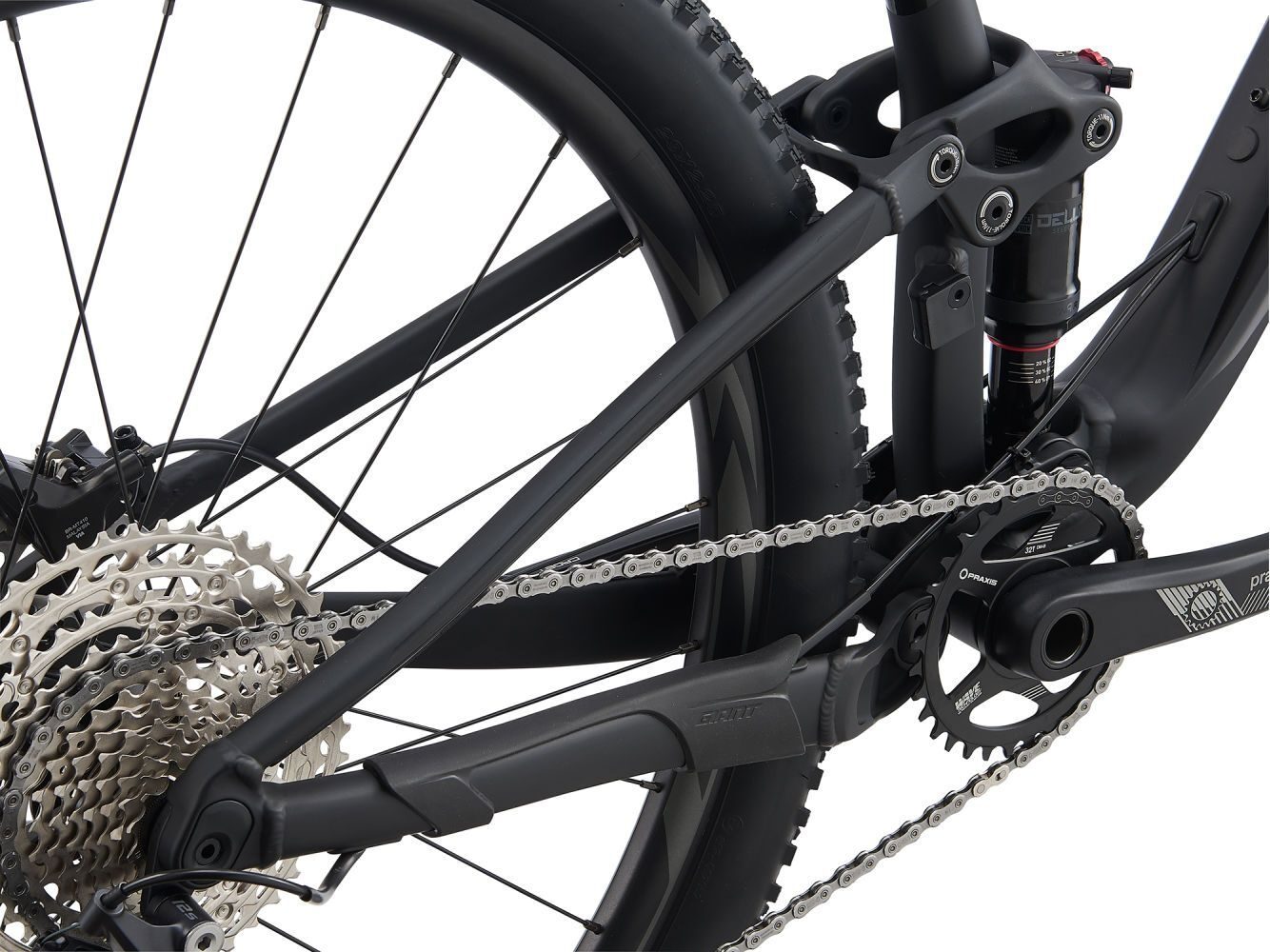 Bicicleta MTB full suspension GIANT Anthem 2 29 Black 2021 6 1