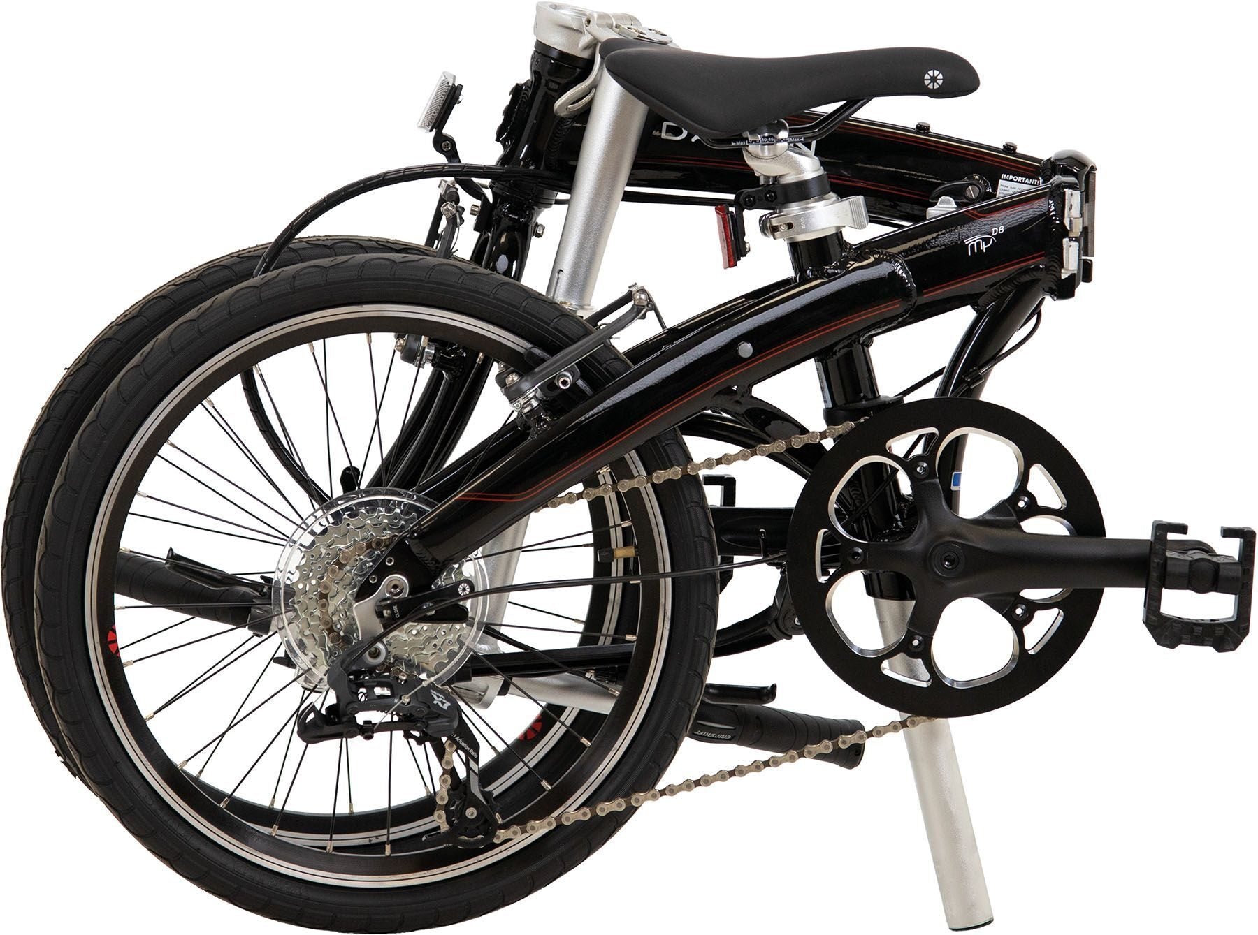 Bicicleta Pliabila Dahon Mu D8 Black 1