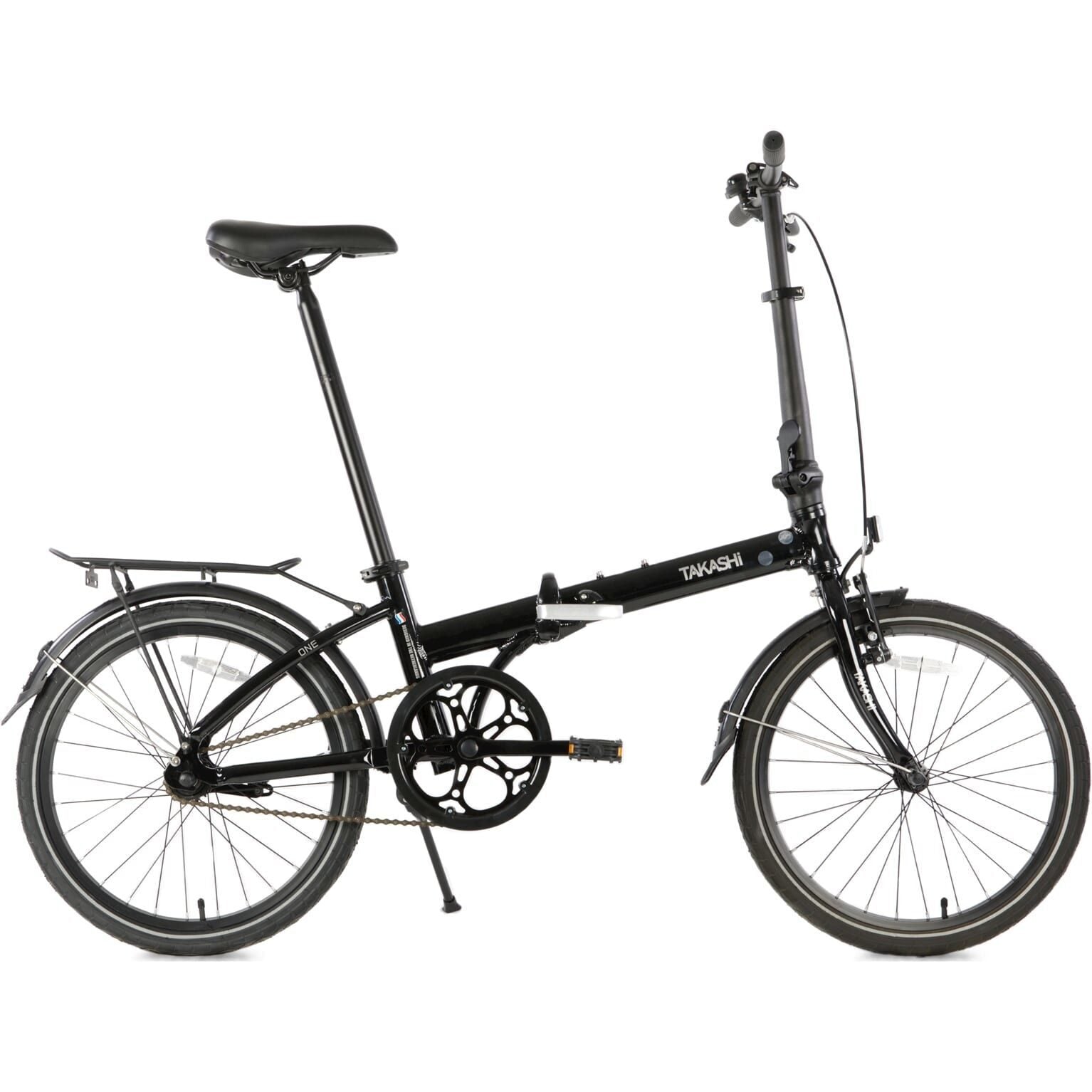 Bicicleta Pliabila TAKASHi One Black