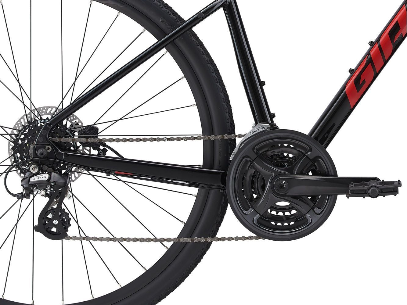Bicicleta Trekking GIANT Roam 4 Disc 28 Black 2021 8 1