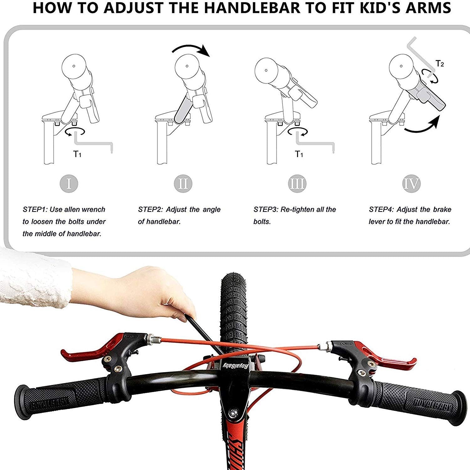 Bicicleta copii 16″ RoyalBaby SPACE SHUTTLE 4 3