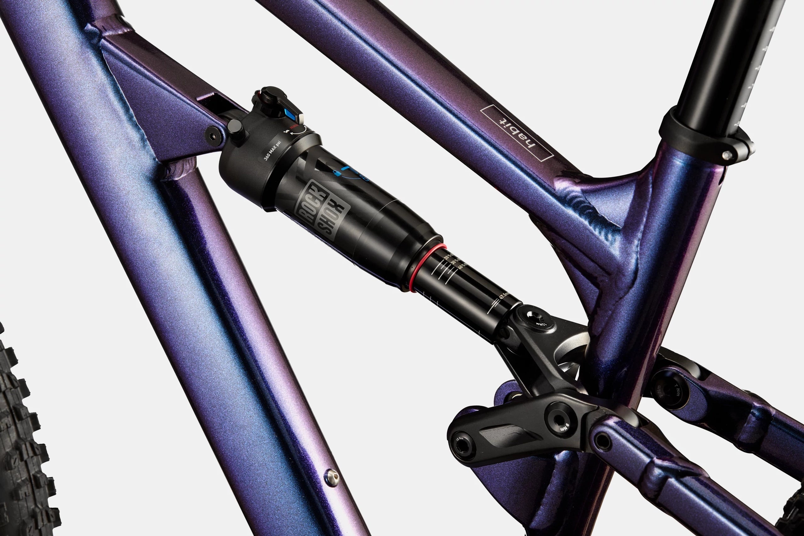 Bicicleta MTB full suspension Cannondale Habit 3 Purple Haze