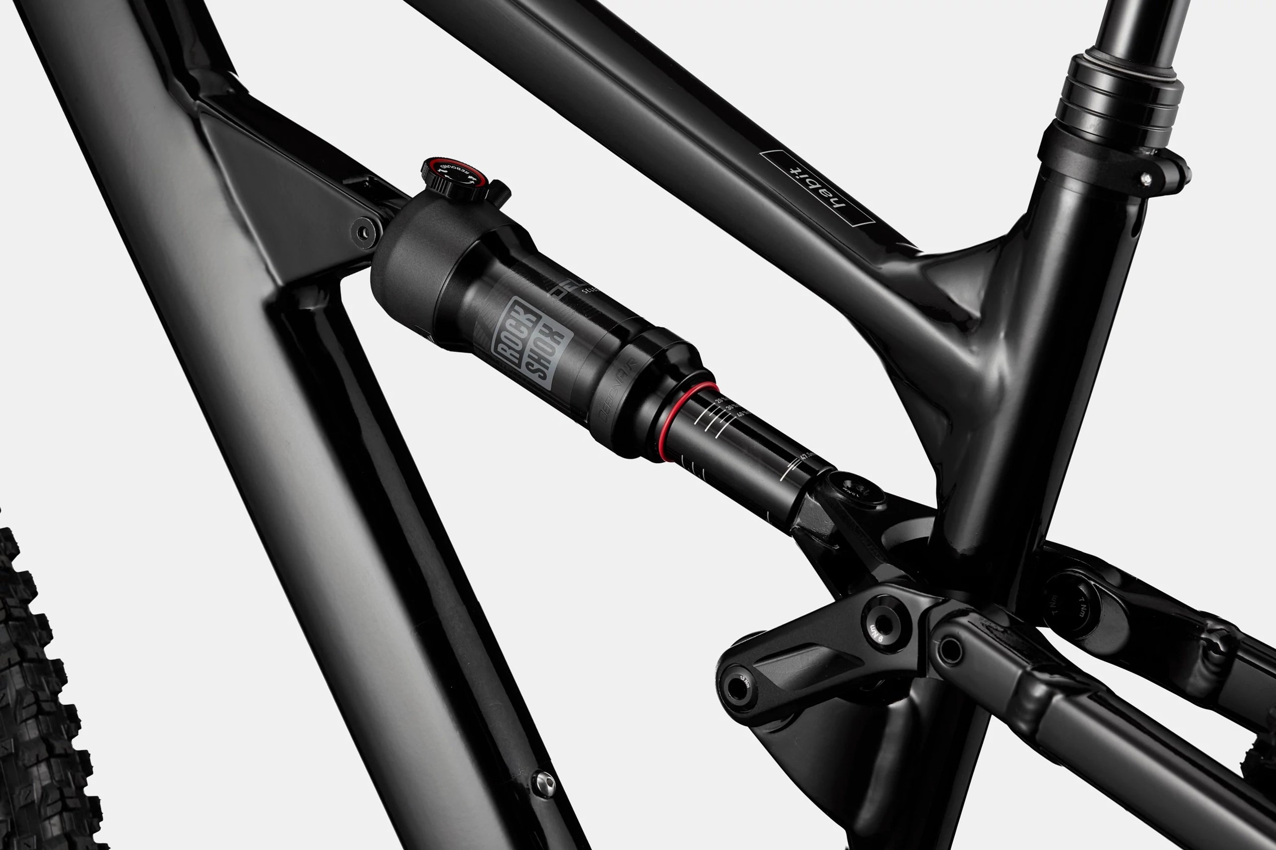 Bicicleta MTB full suspension Cannondale Habit 4 Black