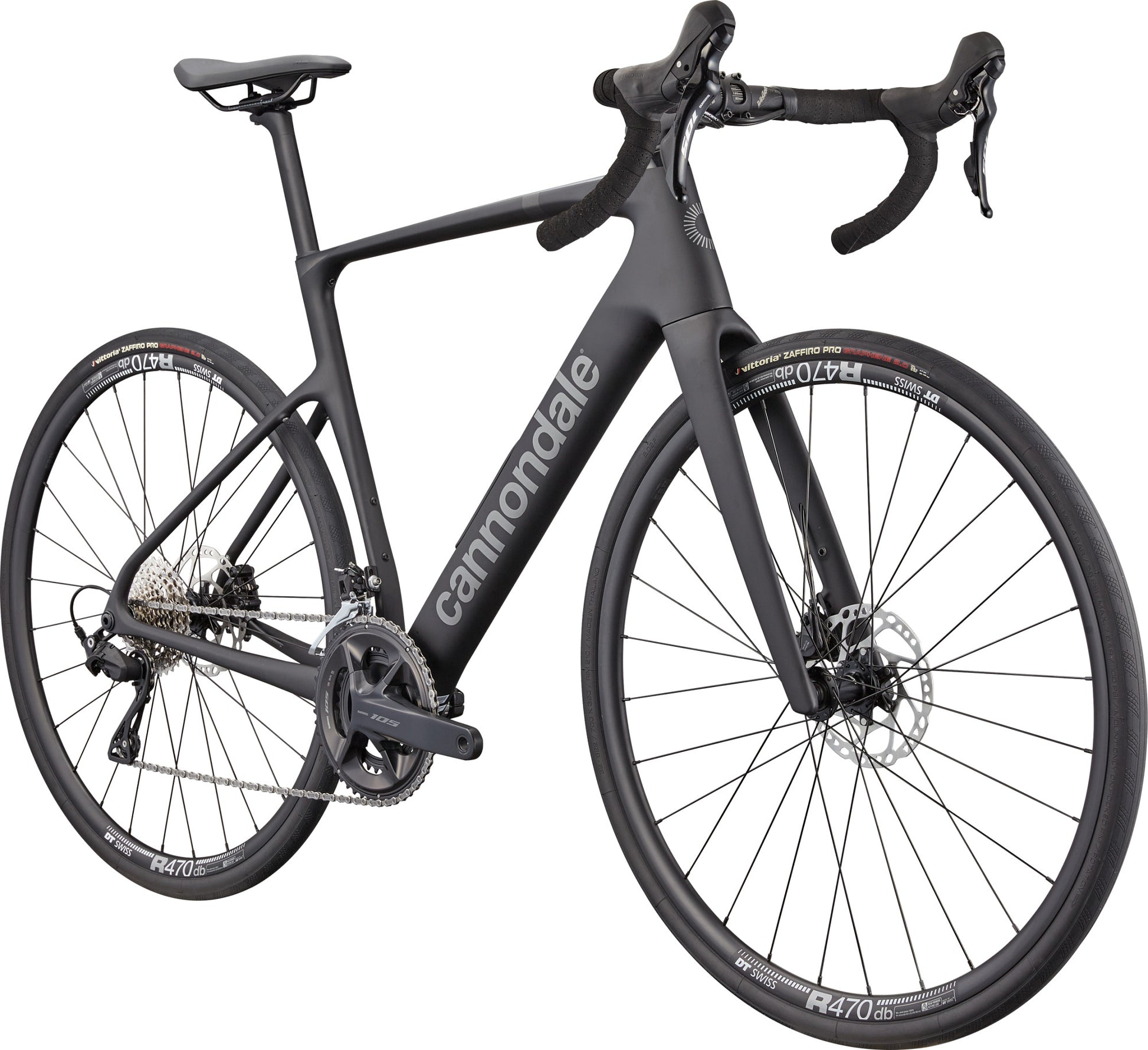 Cannondale Synapse Carbon 5 Black - trei sferturi fata