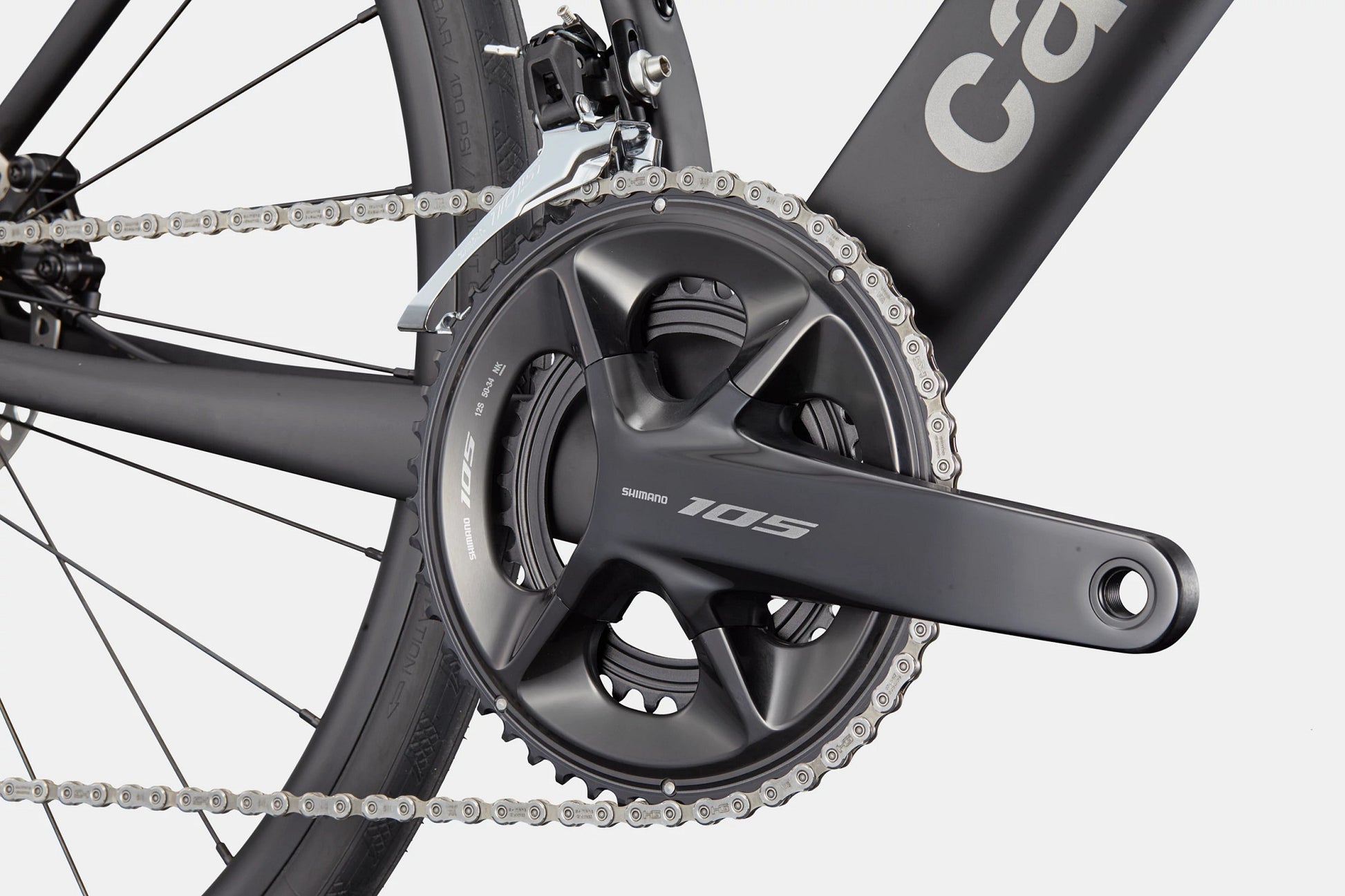 Cannondale Synapse Carbon 5 Black - detaliu cadru