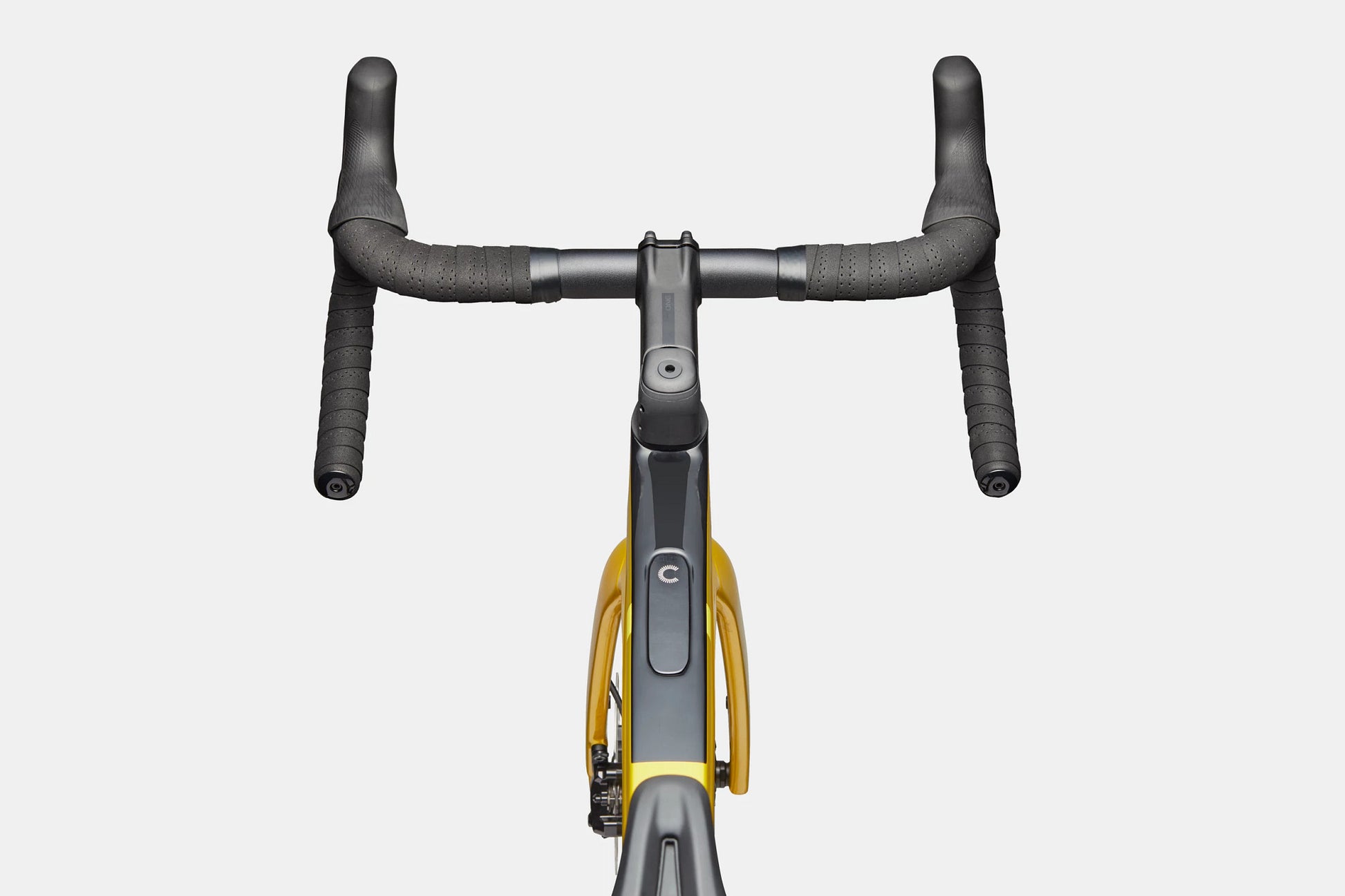 Cannondale Synapse Carbon 5 Phoenix Yellow - cockpit