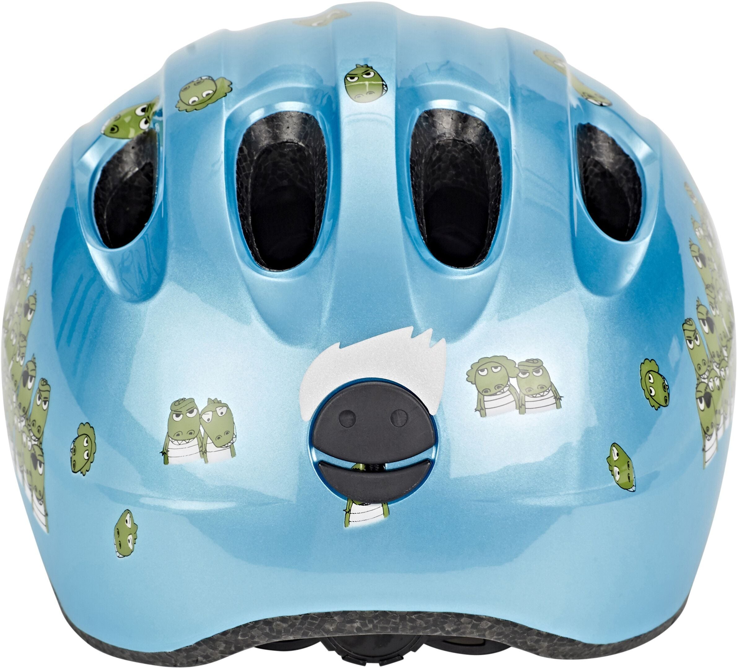 Casca bicicleta COPII ABUS Smiley 2.0 Blue Croco 4