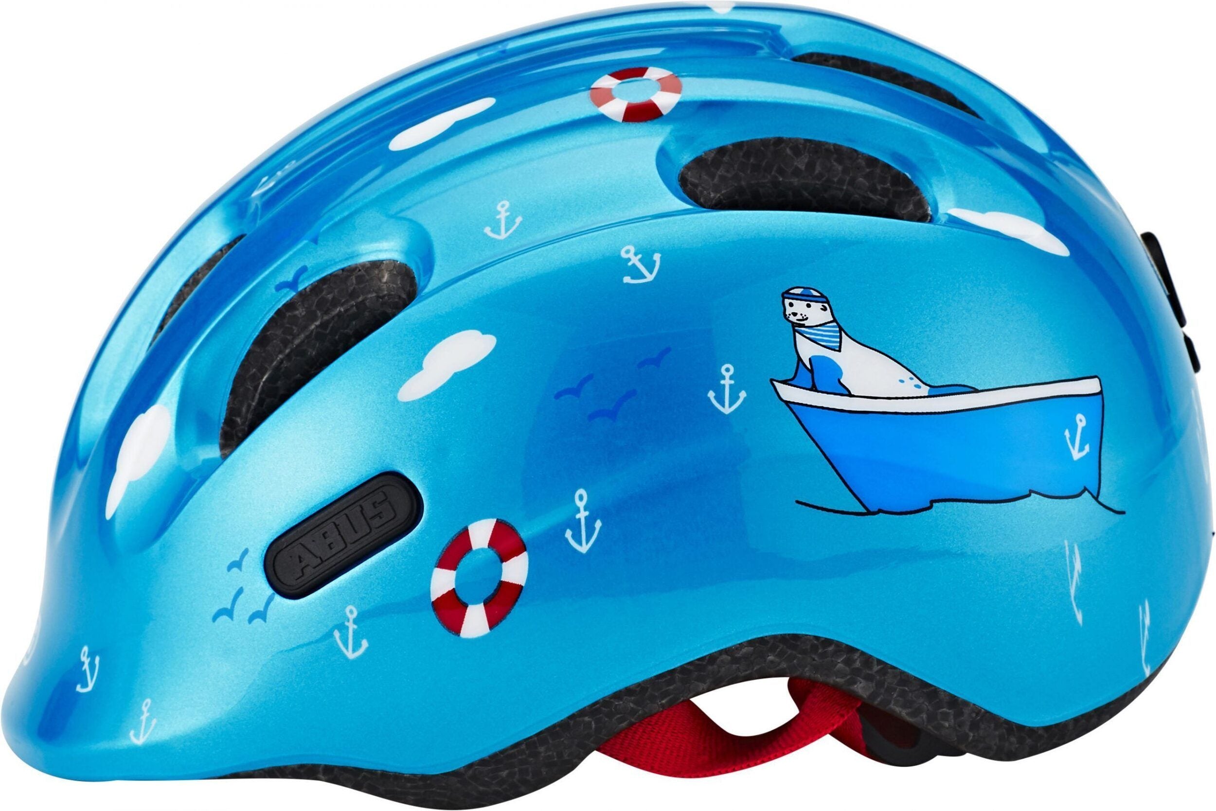 Casca bicicleta COPII ABUS Smiley 2.0 Turcoaz Sailor 2 scaled 1