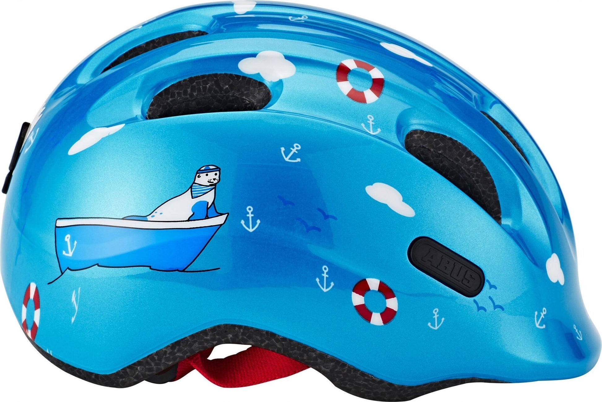 Casca bicicleta COPII ABUS Smiley 2.0 Turcoaz Sailor 3 scaled 1
