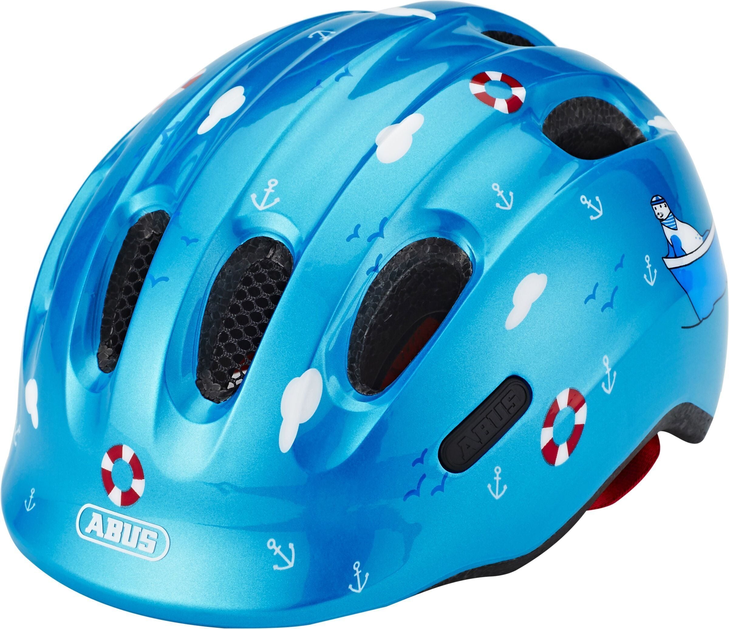 Casca bicicleta COPII ABUS Smiley 2.0 Turcoaz Sailor