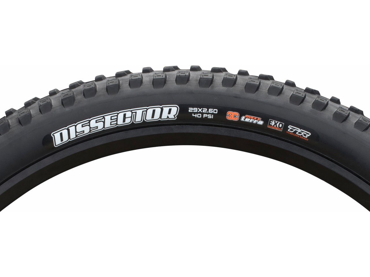 Cauciuc Bicicleta Maxxis Dissector 29×2.60 3CTREXO60TPI MaxxSpeed Foldable Skinwall 3