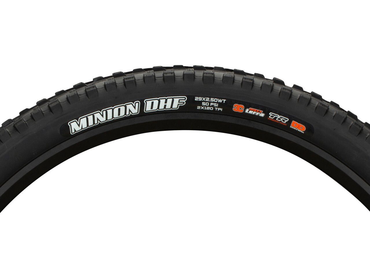 Cauciucuri Maxxis MINION DHF 29×2.50 WT 3CTTRDD 2x120TPI Pliabil 2