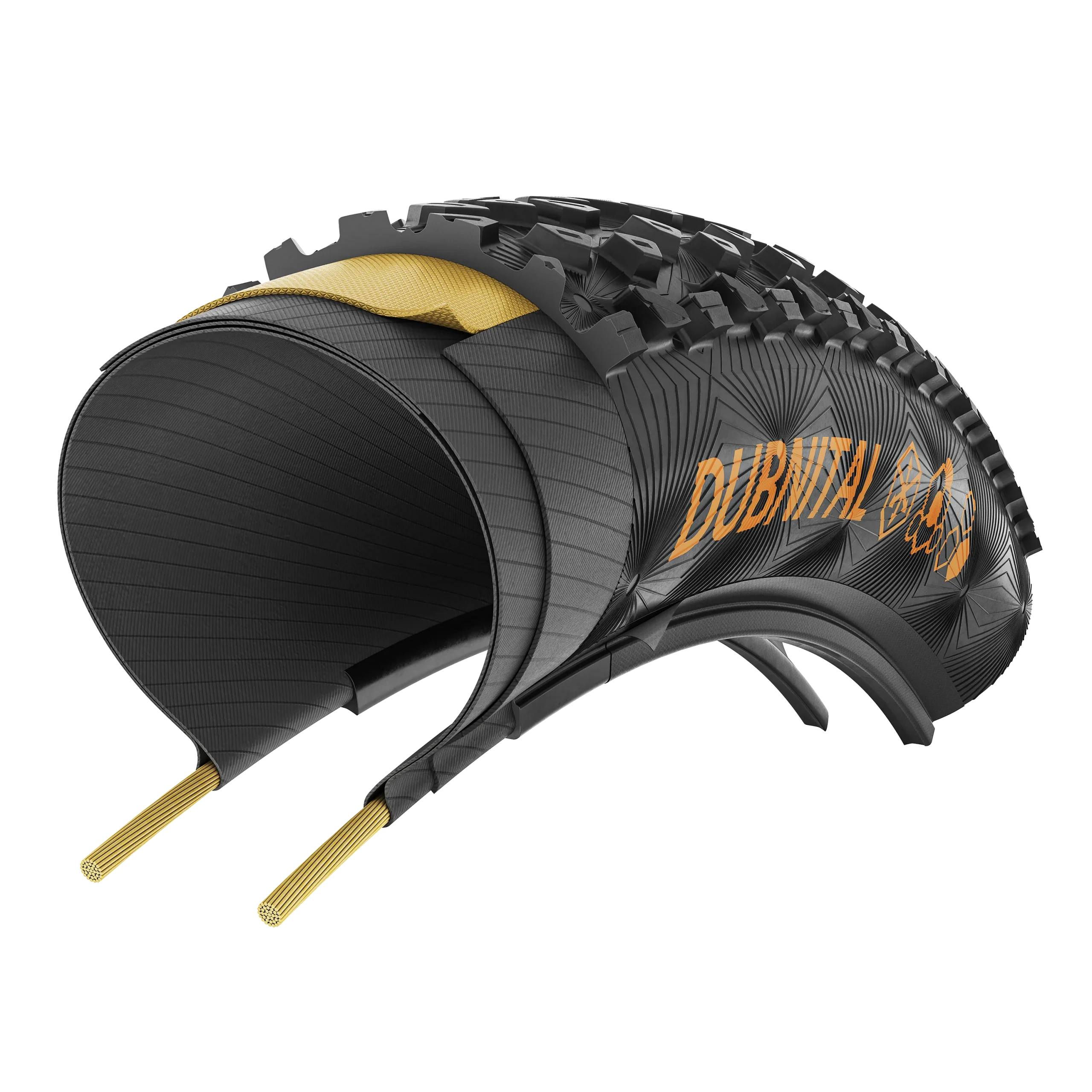 Anvelopa pliabila Continental Dubnital Race Grip 60-622 (29 X 2.40) Grip comp, Tubeless Ready, black/black