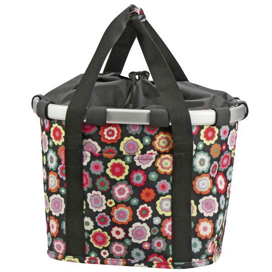 Cos Bicicleta KLICKfix Happy Flowers 1