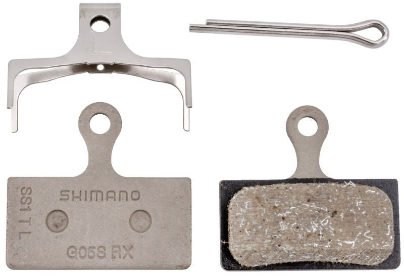 Placute de Frana SHIMANO G05S-RX Resin & Arc/ fara Aripioare de Racire