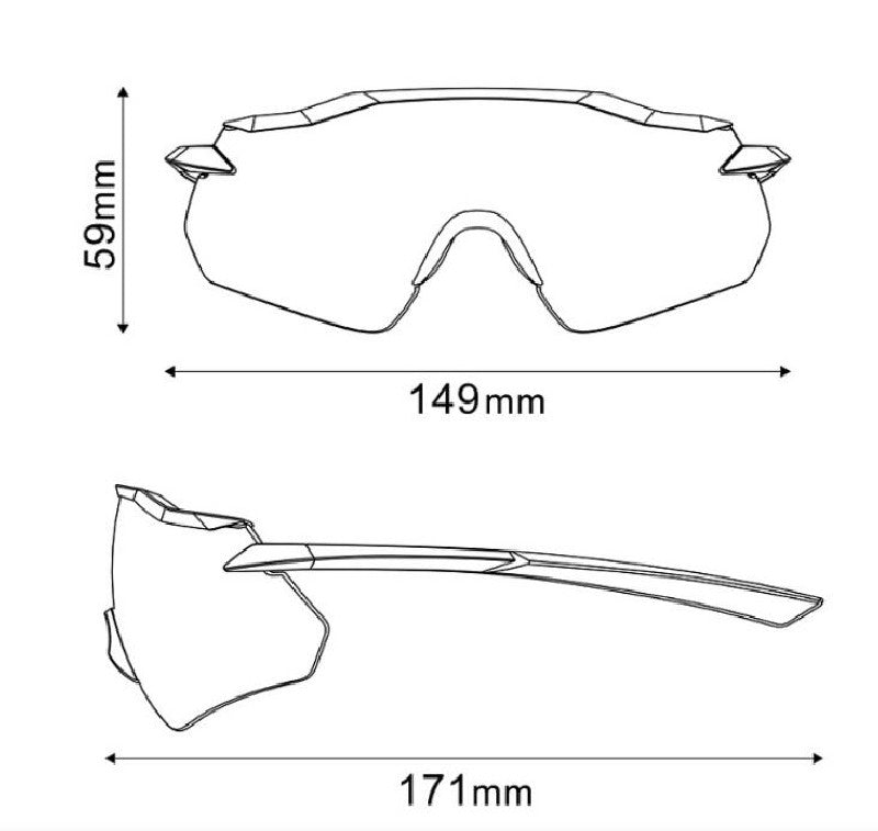 Ochelari SHIMANO CE-EQNX4RD