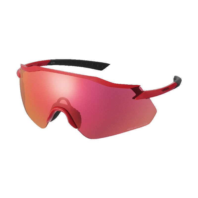Ochelari SHIMANO CEEQNX4 Metallic Red Ridescape Road (22)