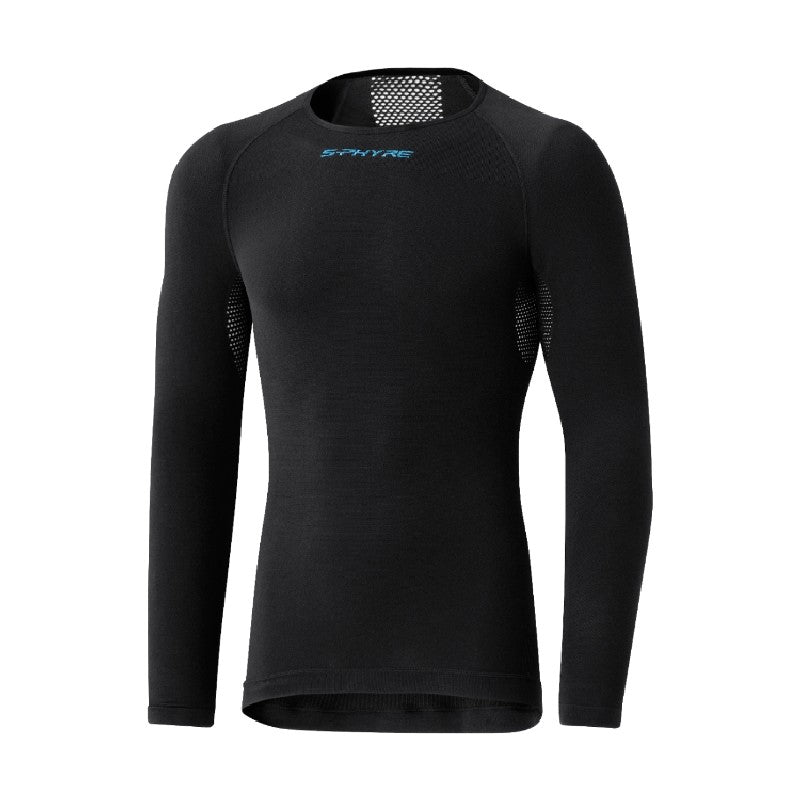 Tricou S-Phyre Winter Baselayer Black