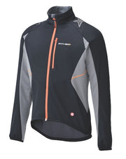 Jacheta Wind Stopper SHIMANO MTB Soft Shell Black / Orange (S11)