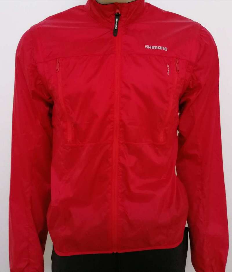 Jacheta SHIMANO Hybrid Windbreak Red