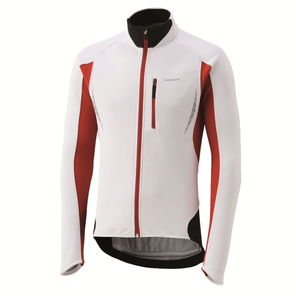 Jacheta Windbreak Performance Alb/Rosu SHIMANO (W1112)
