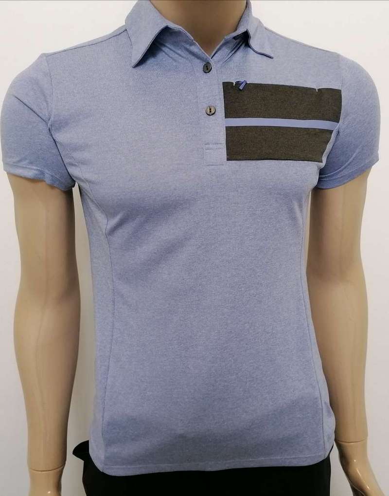 Tricou Polo SHIMANO Transit Short Sleeve Ladies Purple Impression