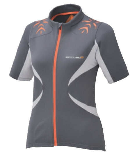 Tricou ACCU3D M Maneca Scurta Explorer Gargoyle/Orange SHIMANO (S11)