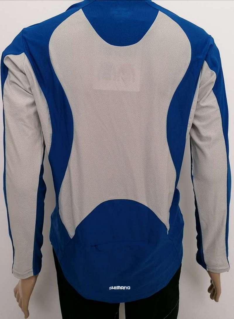 Tricou SHIMANO MTB Maneca Lunga Blue (S11)