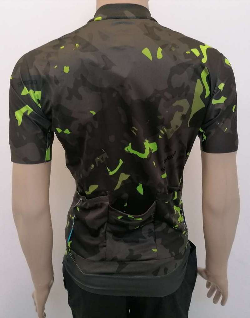 Tricou SHIMANO Breakaway Short Sleeve Neon Lime