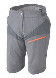 Pantaloni Scurti ACCU3D M Explorer Femei Sand Gray/Orange SHIMANO (S11)