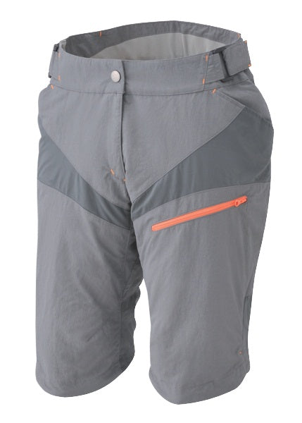 Pantaloni Scurti ACCU3D M Explorer Femei Sand Gray/Orange SHIMANO (S11)