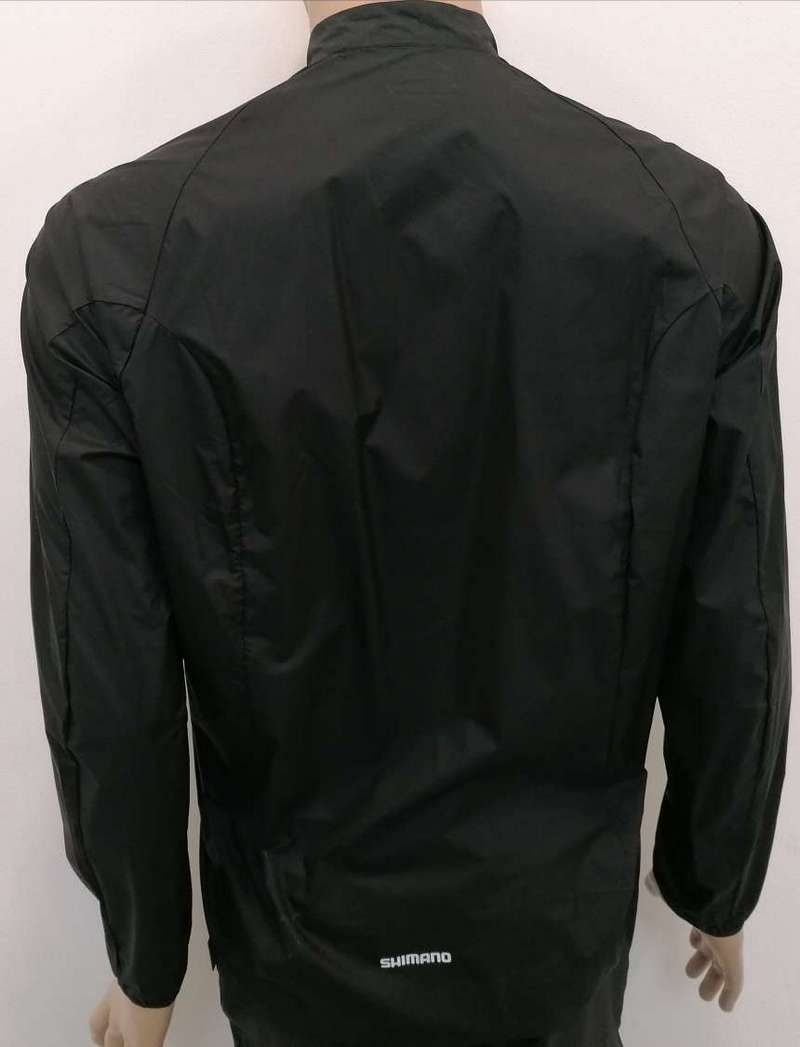 Jacheta Wind Breaker SHIMANO Maneca Lunga Race Black (S11)
