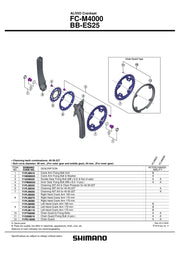 Foaie SHIMANO FC-M4000 22T & Protectie pt. Lant