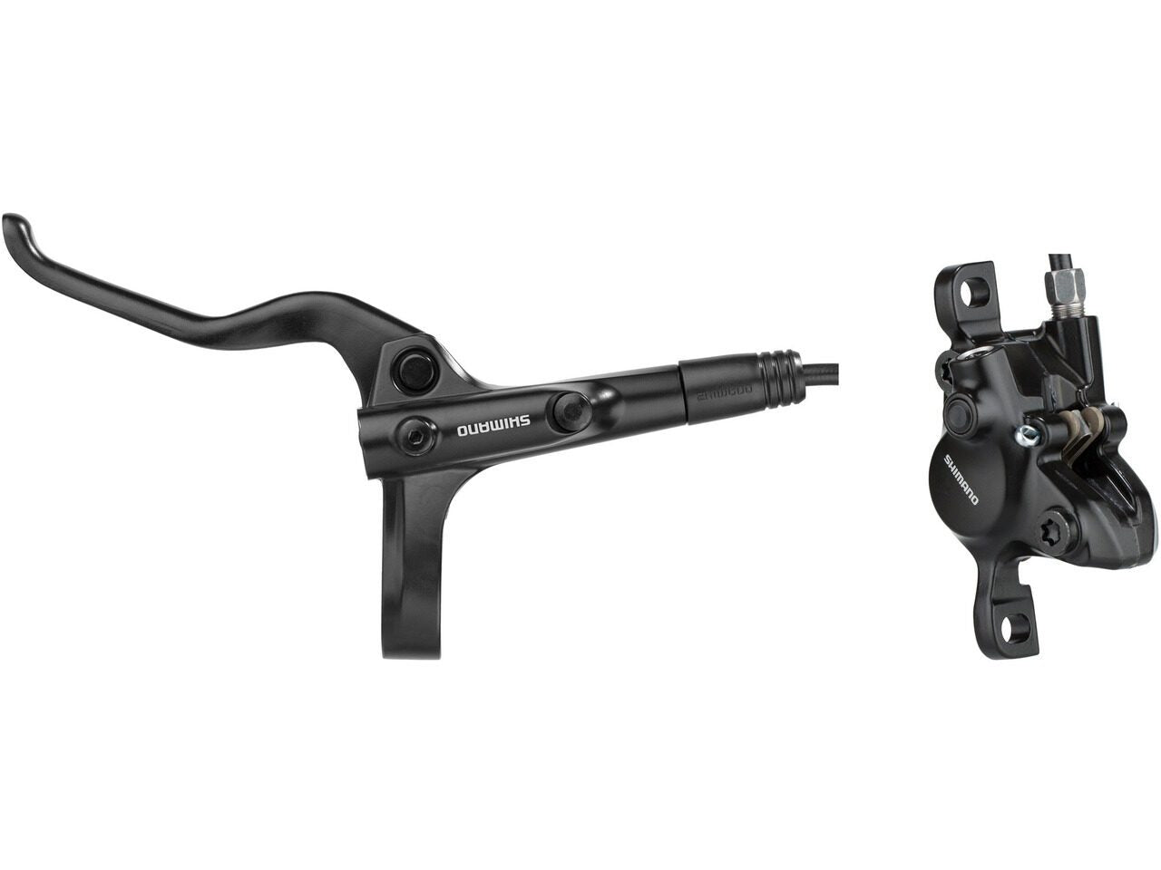 Frana disc spate Shimano BL MT201R BR MT200R 1700mm Set Asamblat 3