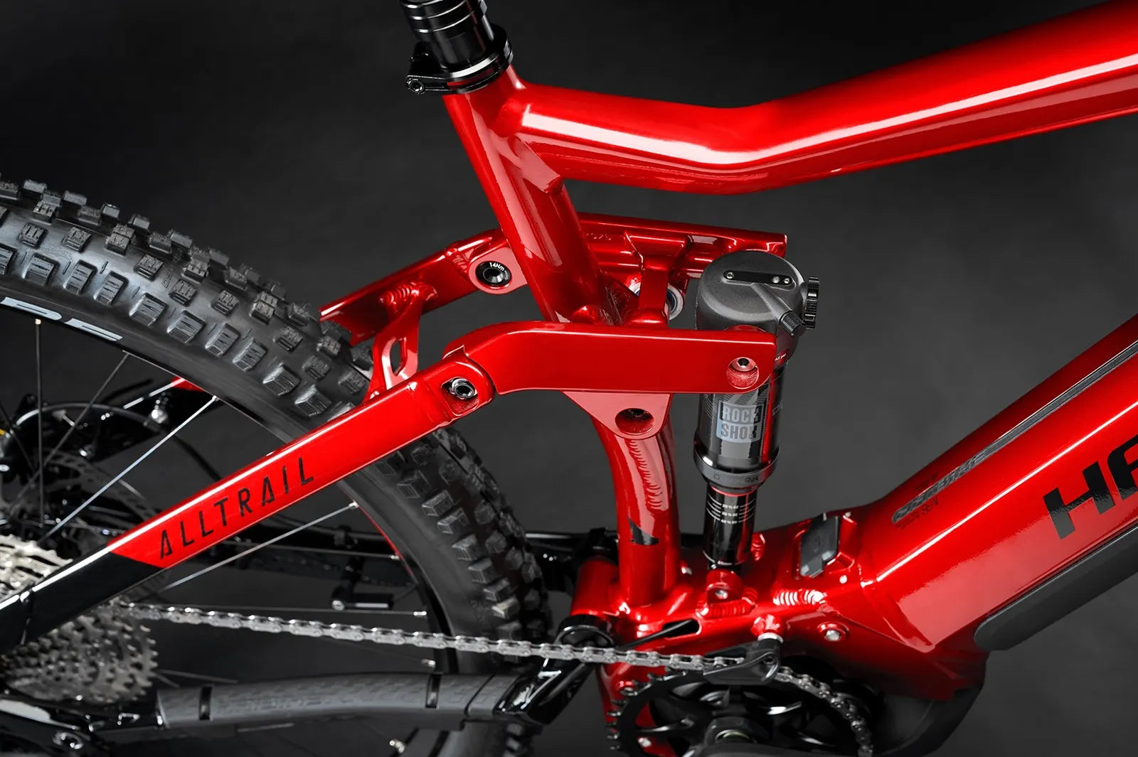 Haibike MY22 Detail Suspension AllTrail 5 29 red 1
