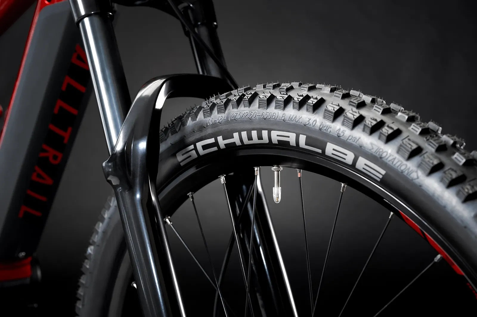Haibike MY22 Detail Tyre AllTrail 5 29 red 1