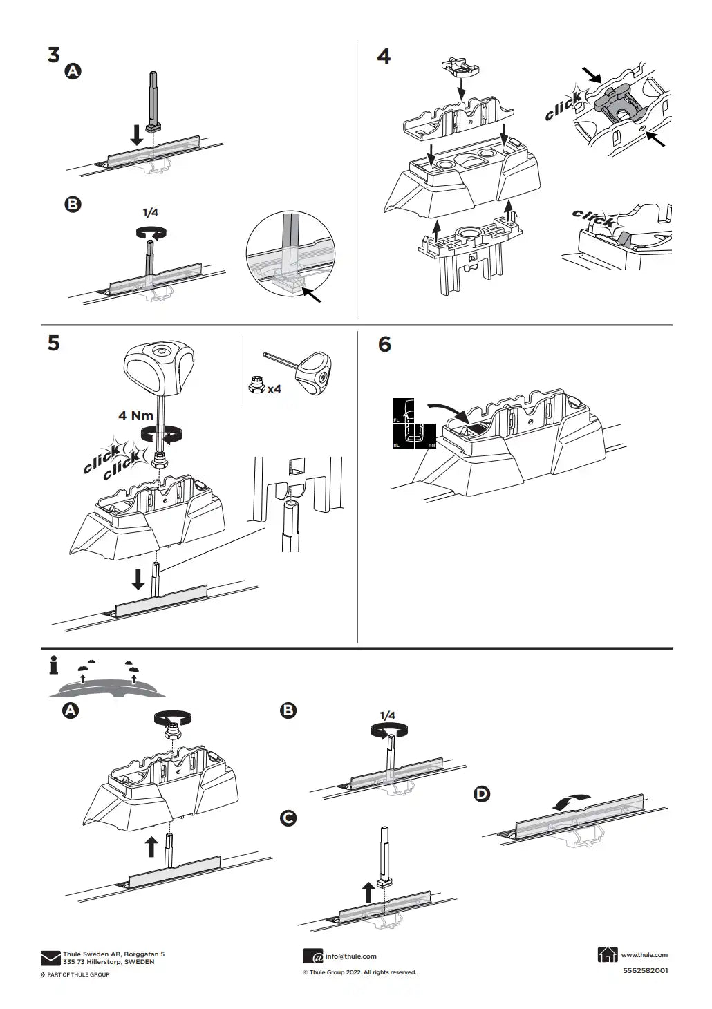 Kit THULE 187115 2 Manual 1