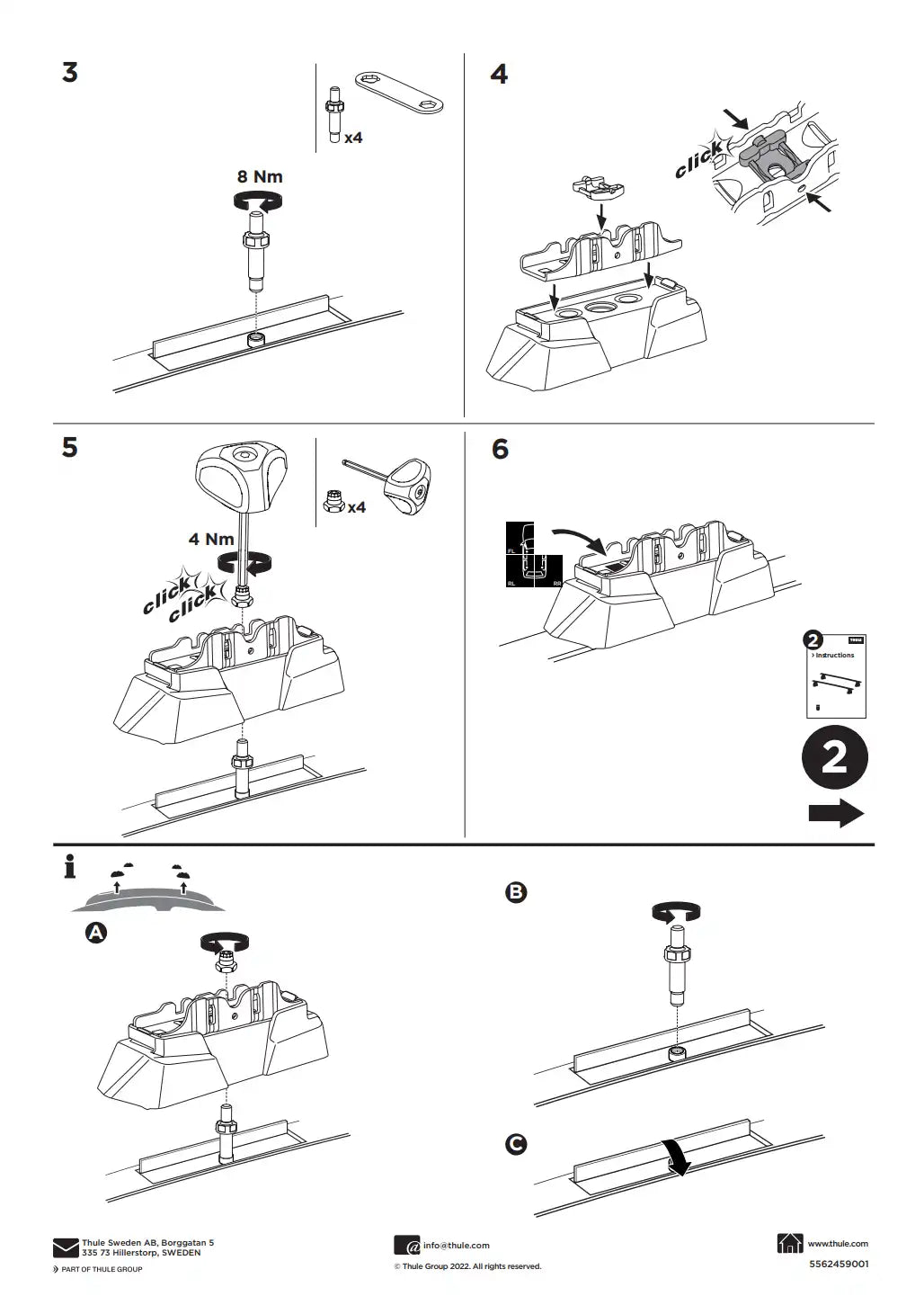 Kit THULE 187135 1 Manual
