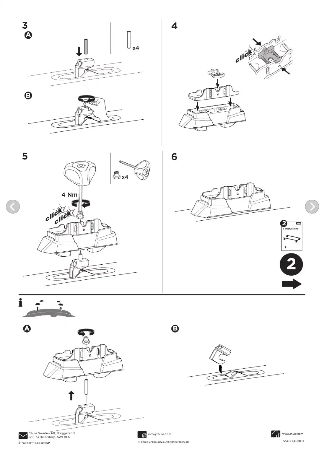 Kit THULE 187139 2 Manual