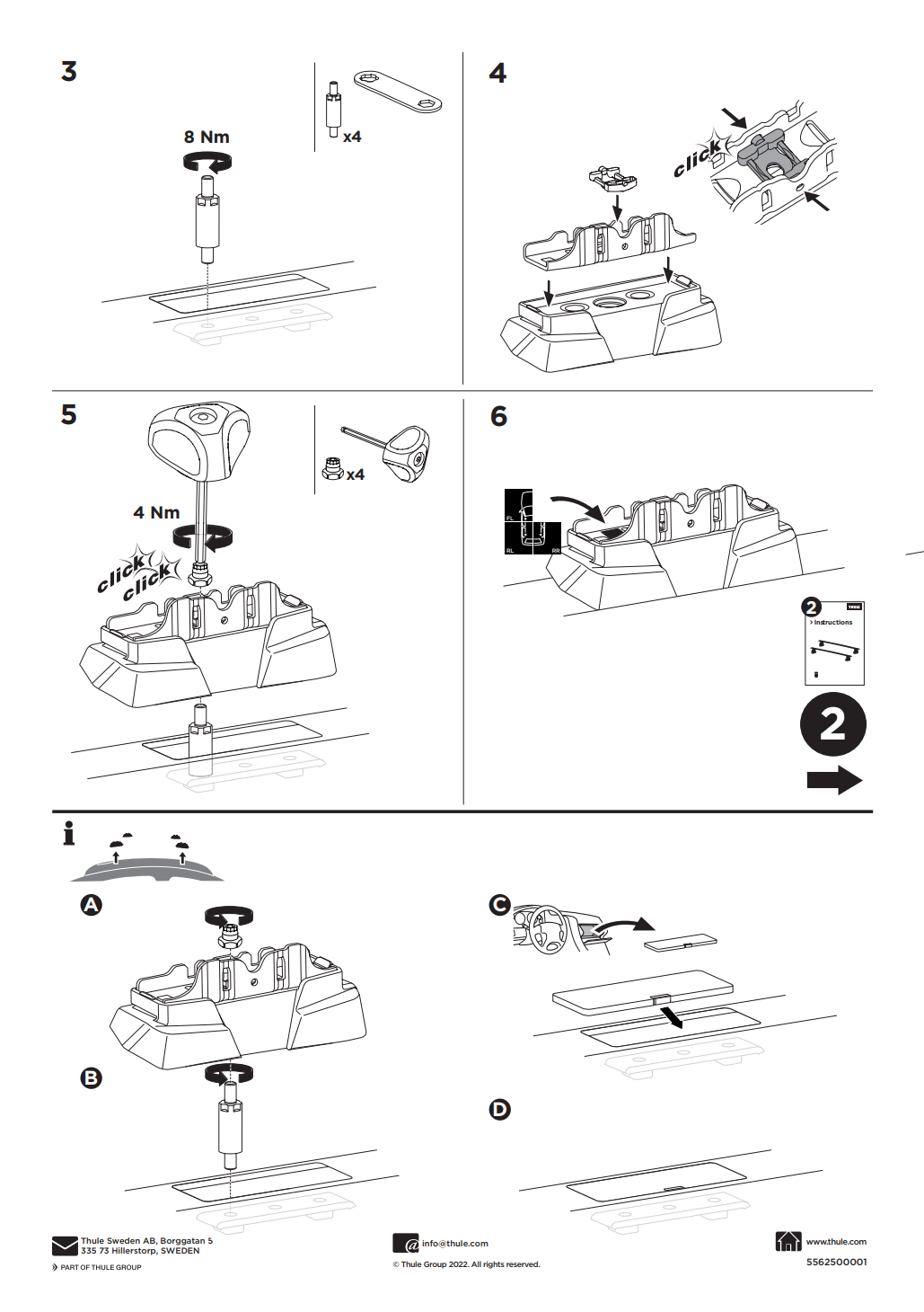 Kit THULE 187142 2 Manual