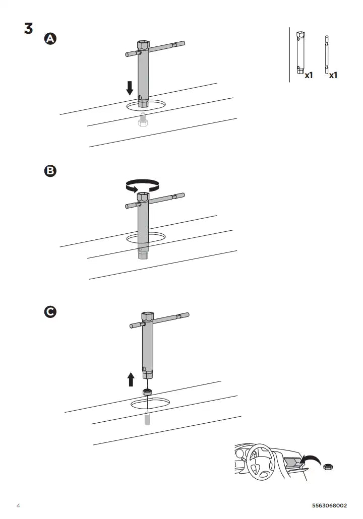 Kit THULE 187175 4 Manual