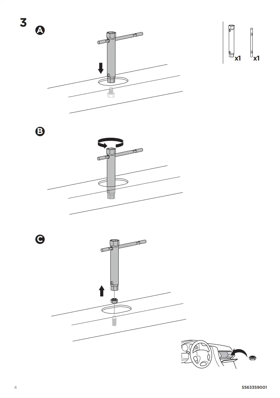 Kit THULE 187182 4 Manual